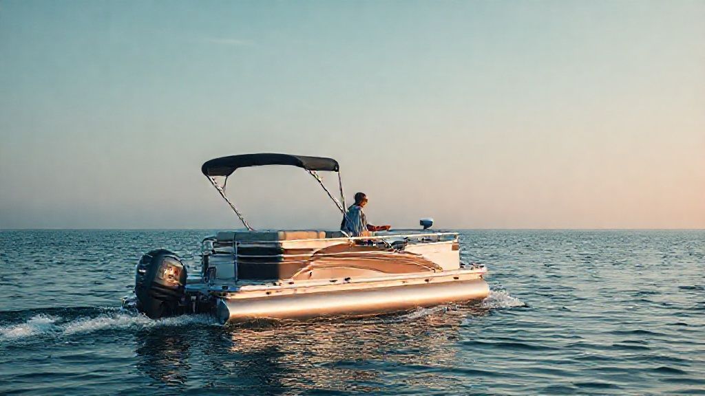 correct outboard mounting height for pontoon boat